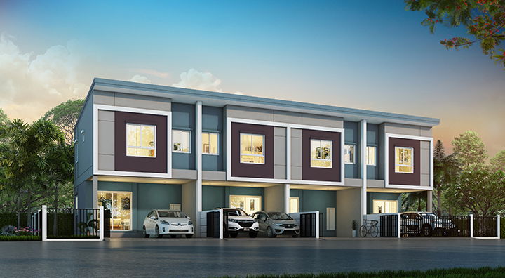 รูป Baan Lumpini Town Ville Lat Pla Duk-Bang Phai Station - รูปที่ 1/11