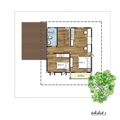 รูป Aiyarin Family House by NHA - รูปที่ 4/4