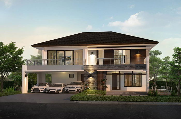 รูป Phapirom Park Ville - รูปที่ 1/11