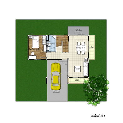 รูป Aiyarin Family House by NHA - รูปที่ 3/4