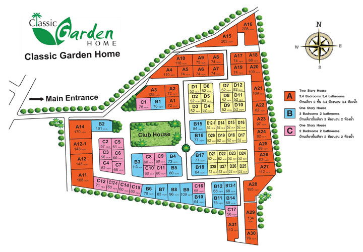 รูป Classic Garden Home - รูปที่ 1/3