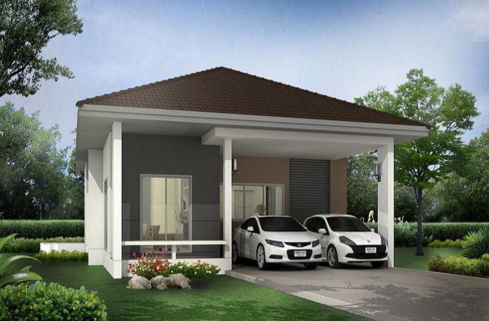 รูป Home Garden Ville Pradok - รูปที่ 1/10