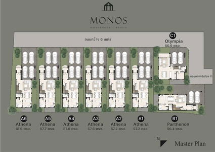 โมนอส ราชพฤกษ์ - พระราม 5
