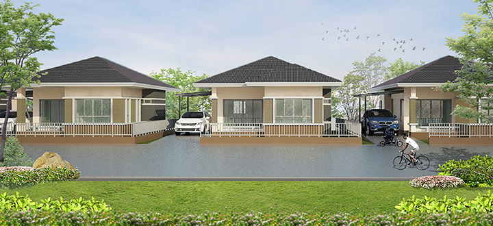 รูป โครงการเคหะชุมชนและบริการชุมชนกระบี่ (กระบี่น้อย) - รูปที่ 2/2