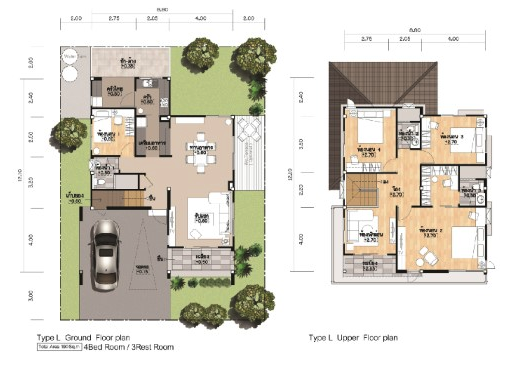 รูป Home Graden Ville Suranarai 2 - รูปที่ 3/13