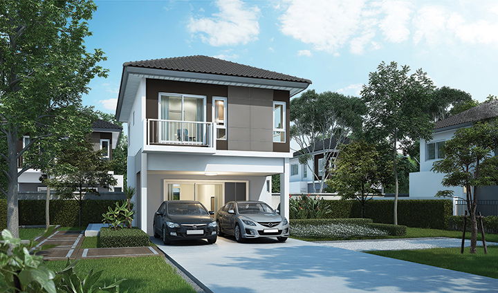 รูป Palm Ville Thepharak - รูปที่ 1/13