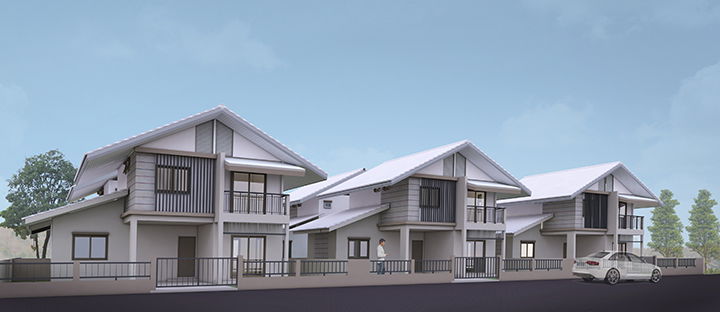 รูป โครงการเคหะชุมชนและบริการชุมชนบุรีรัมย์ 1 - รูปที่ 2/3