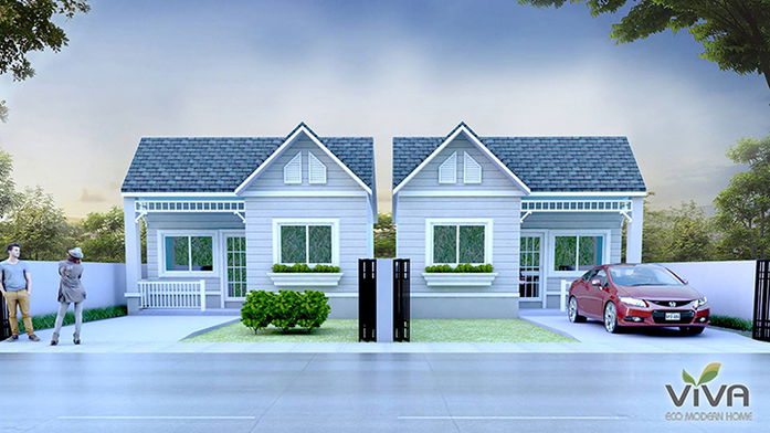 รูป The Viva Eco Modern Home 11 Ruamchok - รูปที่ 2/4