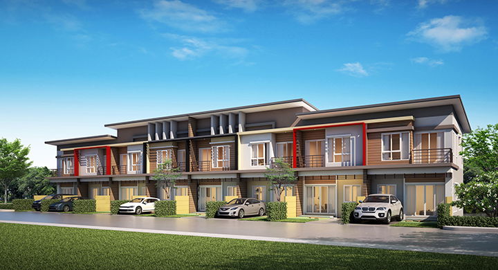 รูป Flora Ville Park Home Srinagarindra-Kanchanaphisek - รูปที่ 1/3