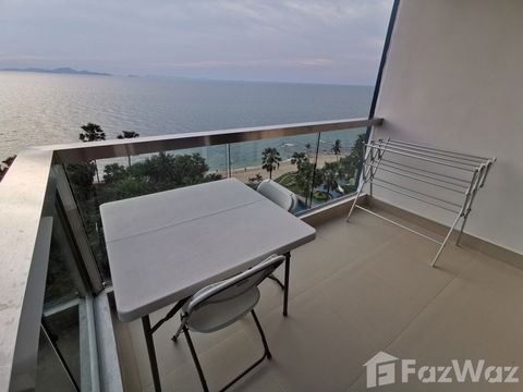 For sale condo The Palm wongamat beach 2 beds direct Sea vie
