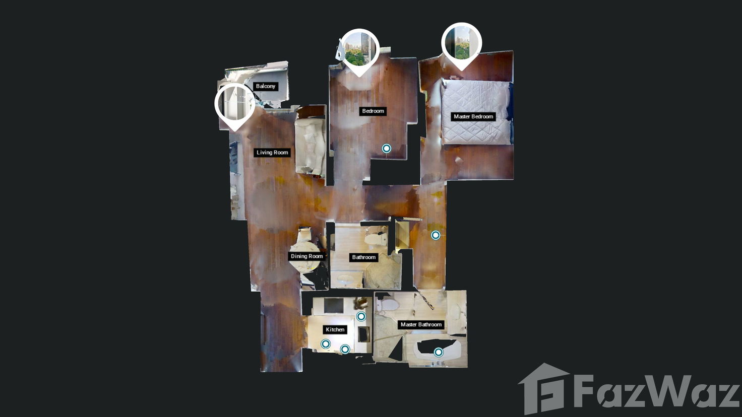 picture 2 Bedroom Condo for sale at The Diplomat 39 - 9/10