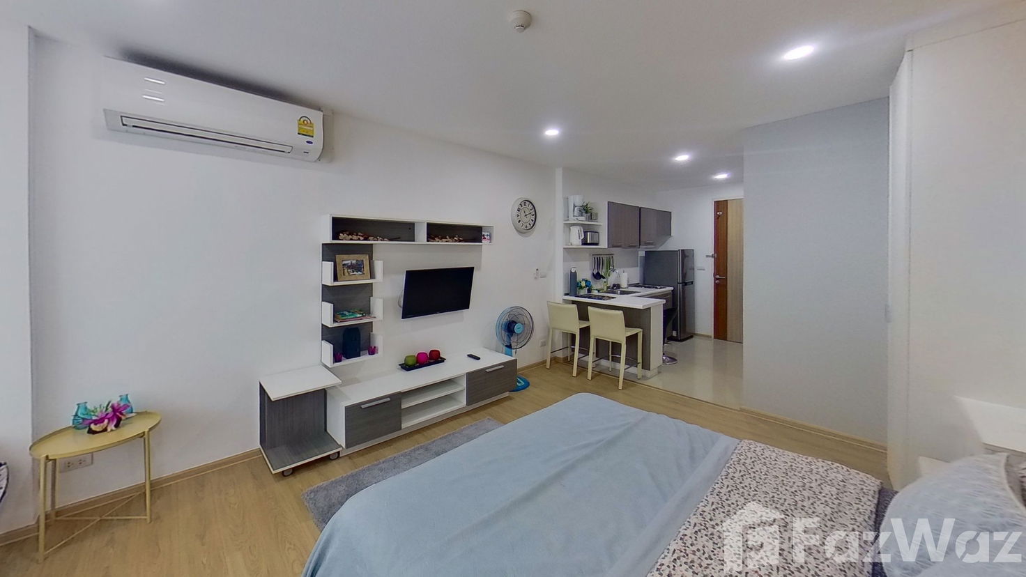 รูป ขาย คอนโด สตูดิโอ ในโครงการ โอโซน คอนโดเทล - รูปที่ 2/5
