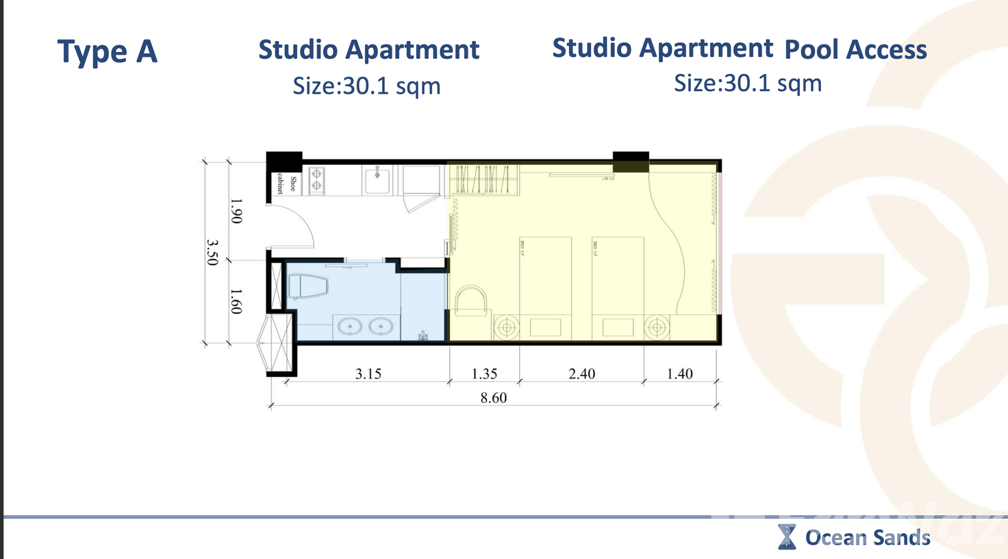 picture Studio Condo for sale at Ocean Sands - 10/15