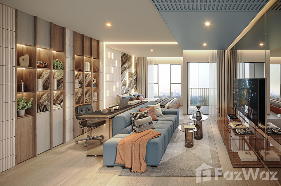 รูป ขาย คอนโด 1 ห้องนอน ในโครงการ แอสปาย อ่อนนุช สเตชั่น - รูปที่ 3/6