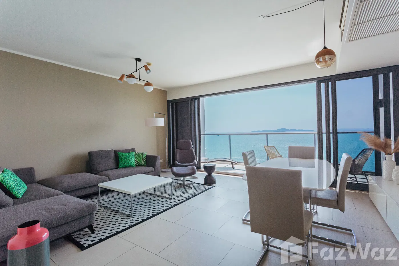 picture 2 Bedrooms, 2 Bathrooms ,Zire for Rent - Wongamat Beachfront - 2/17
