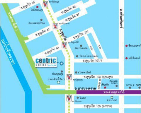 รูป Centric Scene Sukhumvit 64 - รูปที่ 2/2
