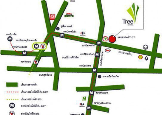 รูป Tree Condo Ladprao 27 - รูปที่ 2/2
