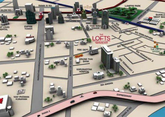รูป The Lofts Yennakart - รูปที่ 2/2