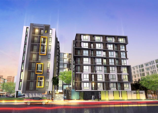 รูป Library Houze Pracha Uthit-Suk Sawat  - รูปที่ 1/4