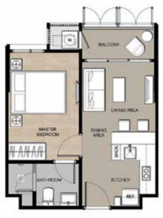 1A-1 floor plan