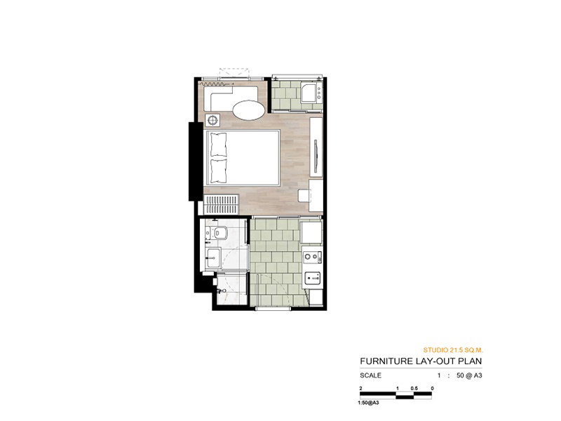 Studio floor plan
