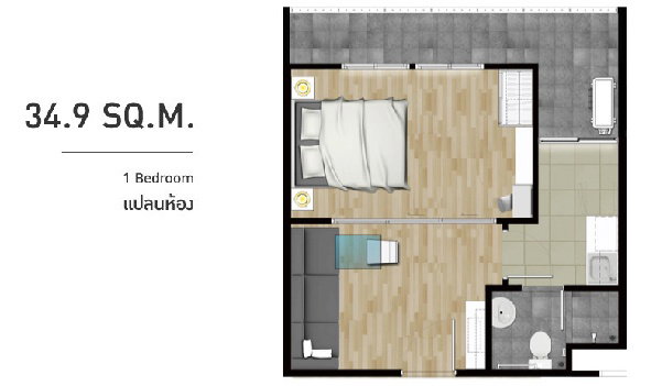 รูปภาพ1 Bedroom