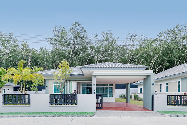 บ้านเดี่ยวชั้นเดียว