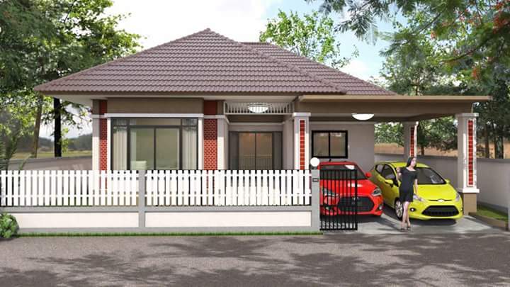 รูปภาพบ้านเดี่ยวชั้นเดียว