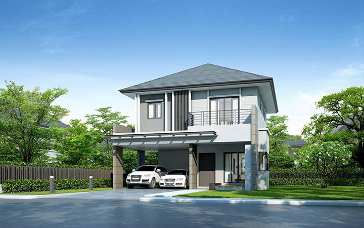 รูปภาพบ้านเดี่ยว 2 ชั้น