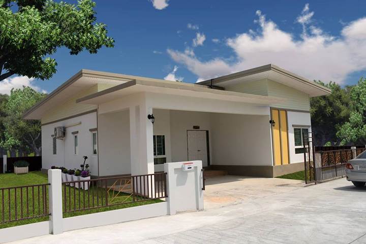 รูปภาพบ้านเดี่ยวชั้นเดียว