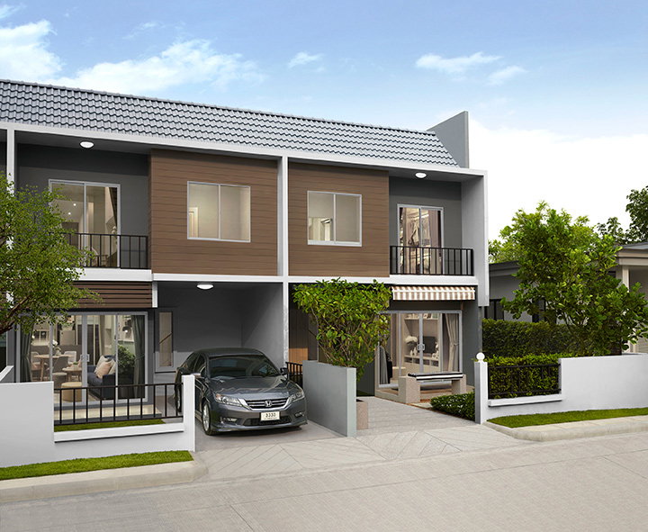 รูปภาพแบบบ้าน 112 ตร.ม. แปลงมุม