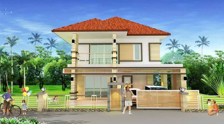 รูปภาพบ้านเดี่ยว 2 ชั้น