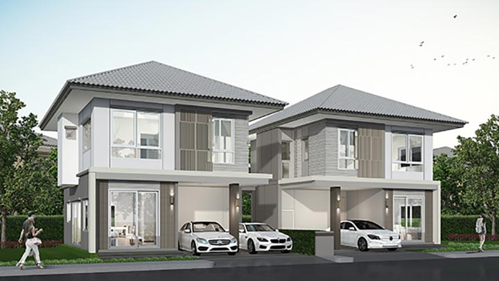 รูปภาพบ้านเดี่ยว 2 ชั้น