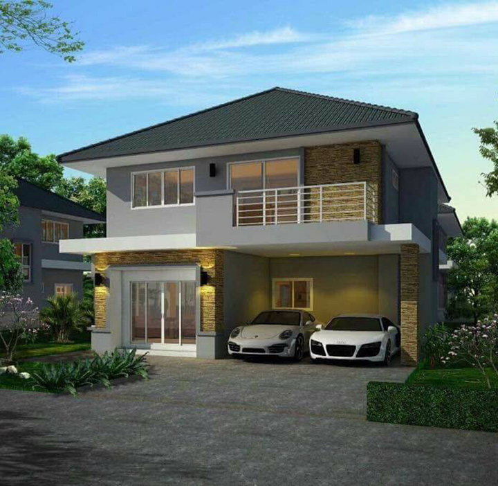 บ้านเดี่ยว 2 ชั้น