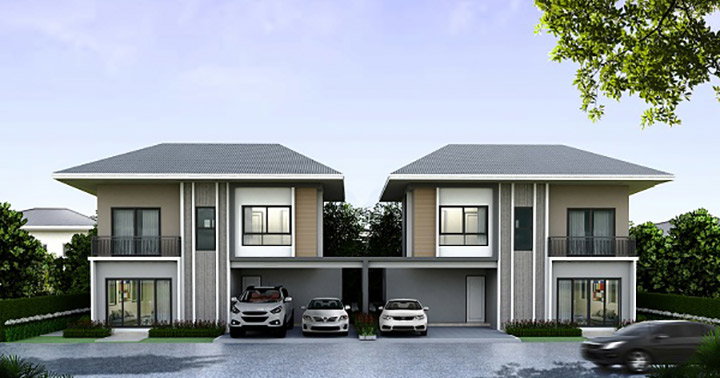 รูปภาพบ้านแฝด