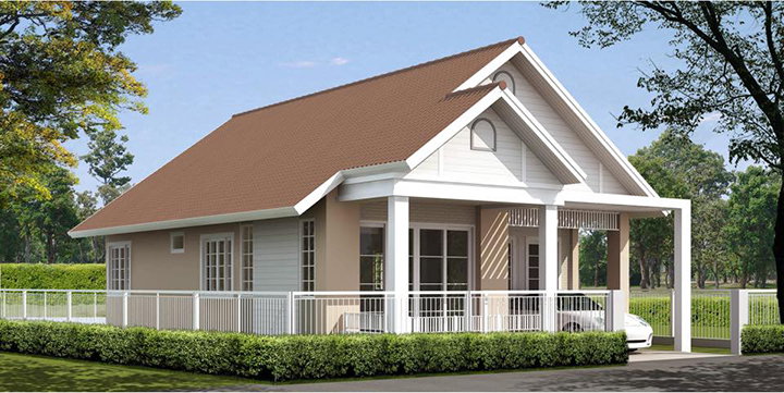 รูปภาพบ้านเดี่ยวชั้นเดียว