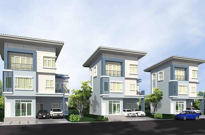 รูปภาพบ้านเดี่ยว 3 ชั้น
