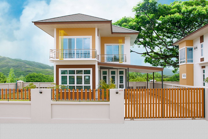 บ้านเดี่ยว 2 ชั้น