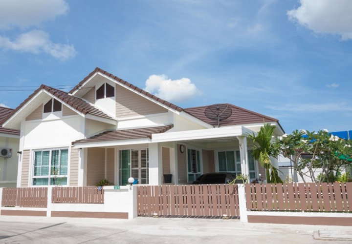 รูปภาพบ้านเดี่ยวชั้นเดียว