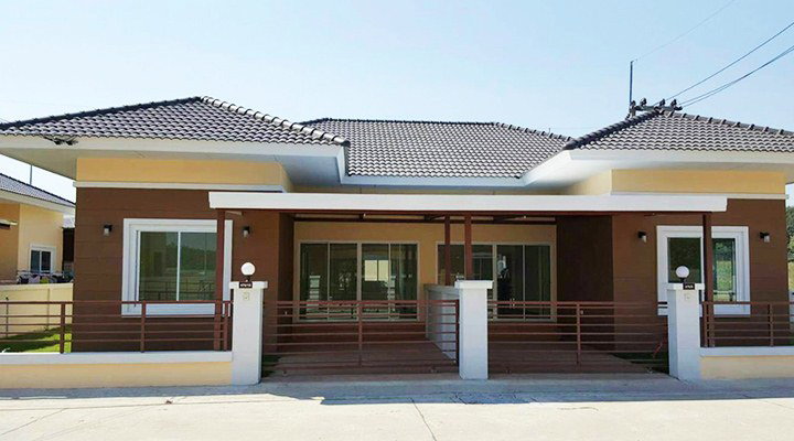 รูปภาพบ้านแฝดชั้นเดียว