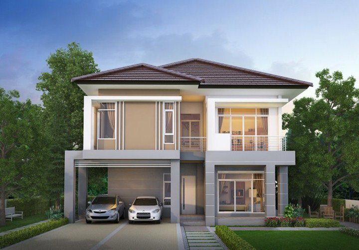 รูปภาพบ้านเดี่ยว 2 ชั้น (Type R)