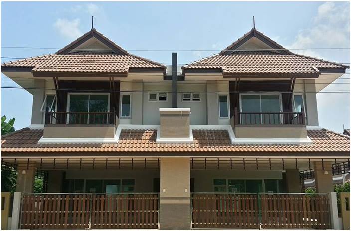 รูปภาพบ้านแฝด 2 ชั้น