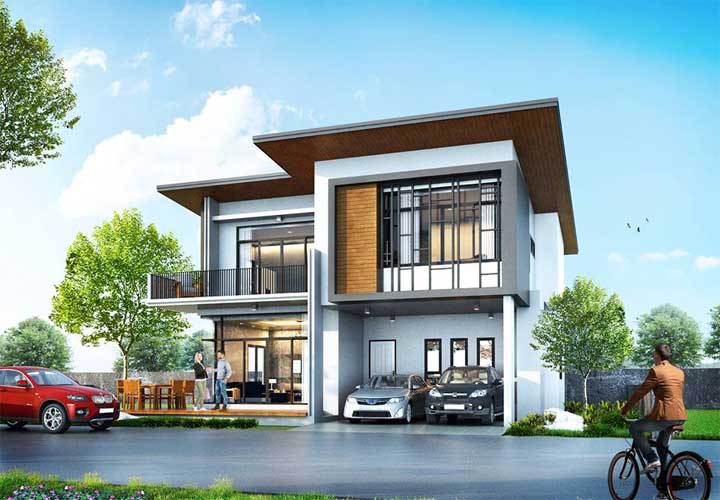 รูปภาพบ้านเดี่ยว 2 ชั้น