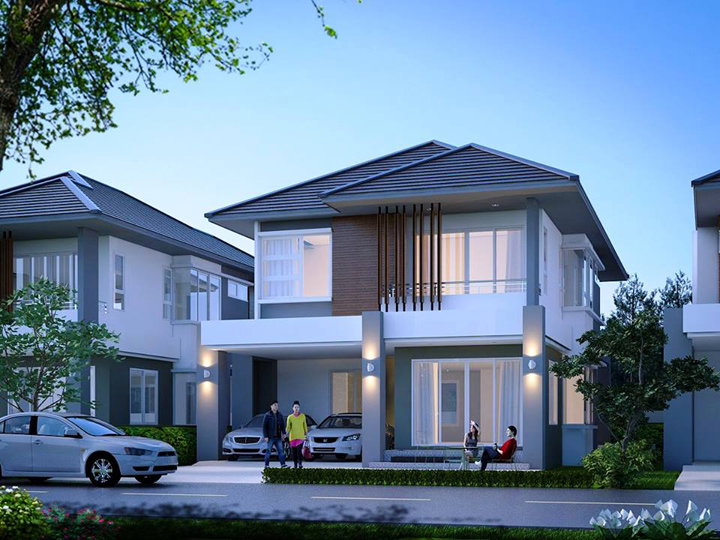 รูปภาพบ้านเดี่ยว 2 ชั้น ใหญ่