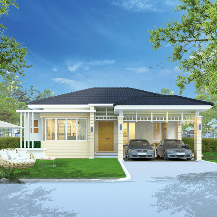 รูปภาพบ้านเดี่ยวชั้นเดียว