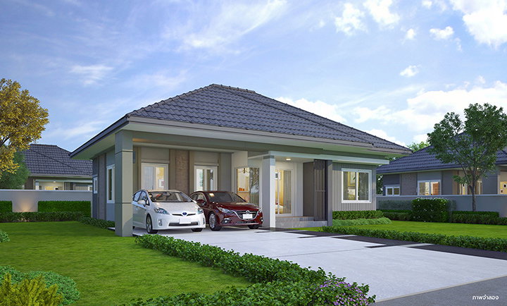 รูปภาพบ้านเดี่ยว 1 ชั้น