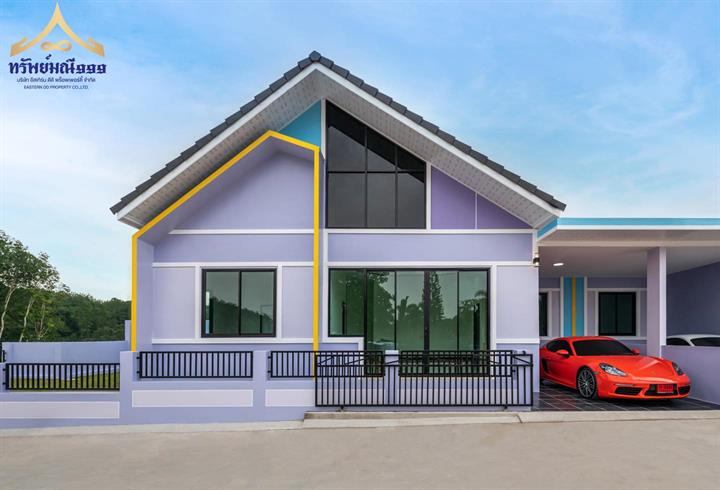 รูปภาพบ้านแฝดชั้นเดียว