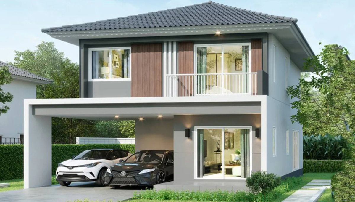 รูปภาพบ้านเดี่ยว 2 ชั้น