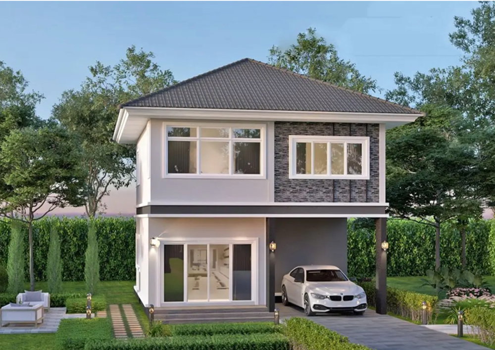 บ้านเดี่ยว 2 ชั้น