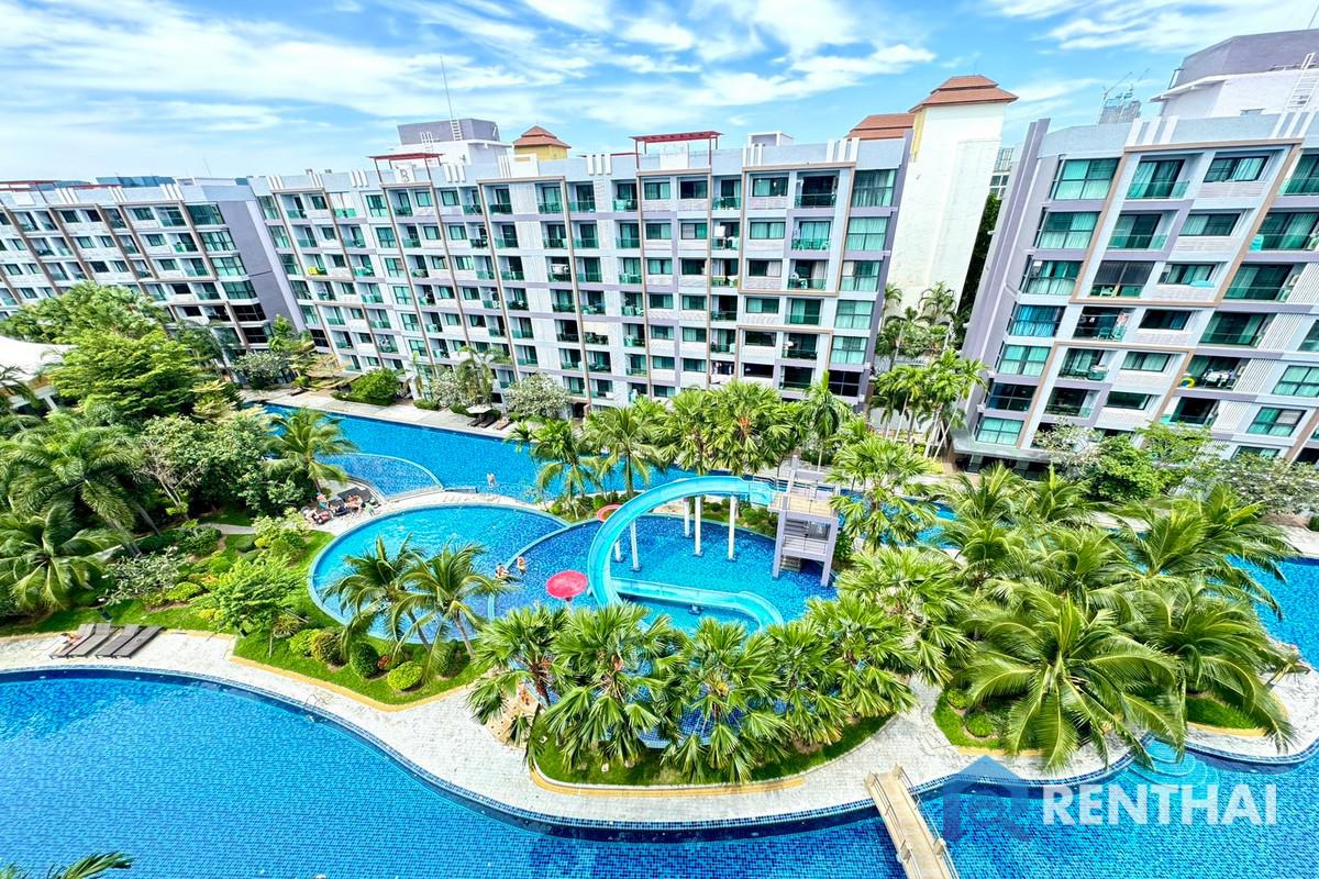 รูป ขายคอนโดทำเลจอมเทียน ดุสิตแกรนด์ปาร์ค 2 ห้องนอน 2 ห้องน้ำ วิวสระว่ายน้ำสวยๆ - รูปที่ 19/25